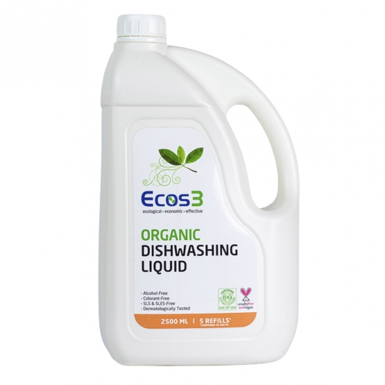 ORGANIC DISHWASHING LIQUID 2500ML