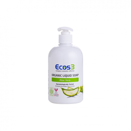 ORGANIC LIQUID SOAP (ALOE VERA) 500ML