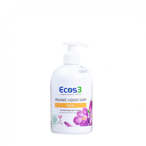 ORGANIC LIQUID SOAP (FLORAL) 500ML