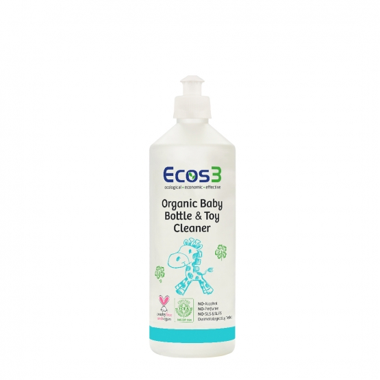 ORGANIC BABY BOTTLE & TOY CLEANER 500ML