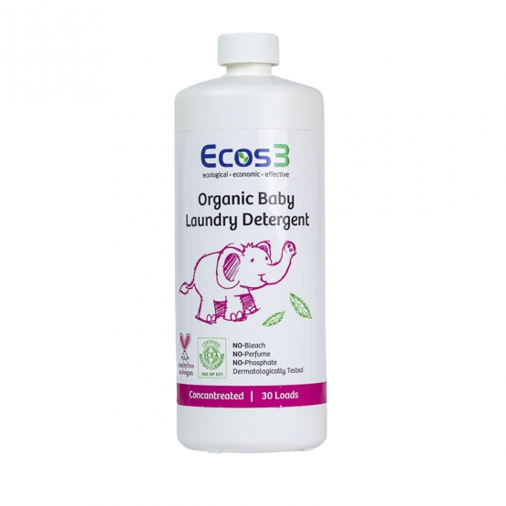 ORGANIC BABY LAUNDRY DETERGENT 1050ML - 30 LOADS