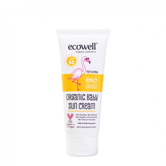 ORGANIC BABY SUN CREAM 100ML +SPF 50