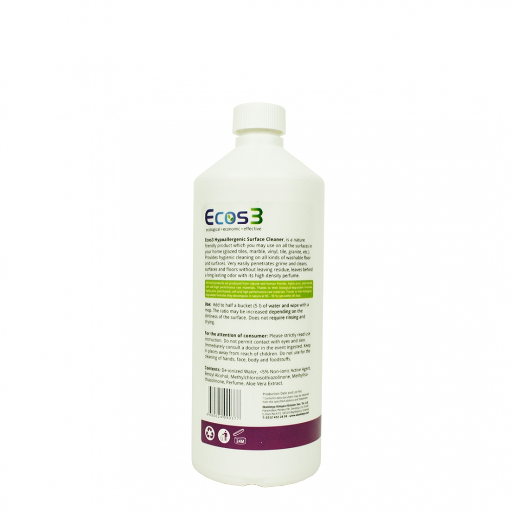 HYPOALLERGENIC SURFACE CLEANER 1000ML