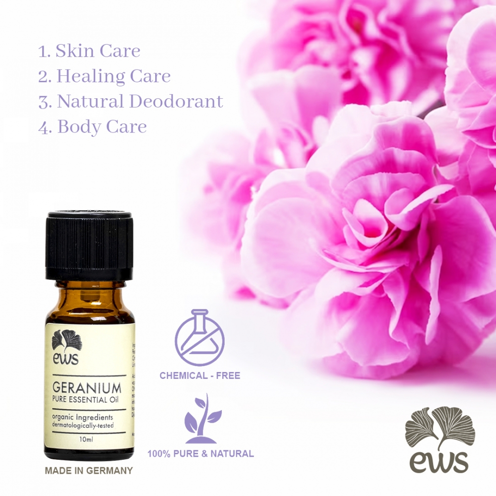 GERANIUM ESSENTIAL OIL 10ML