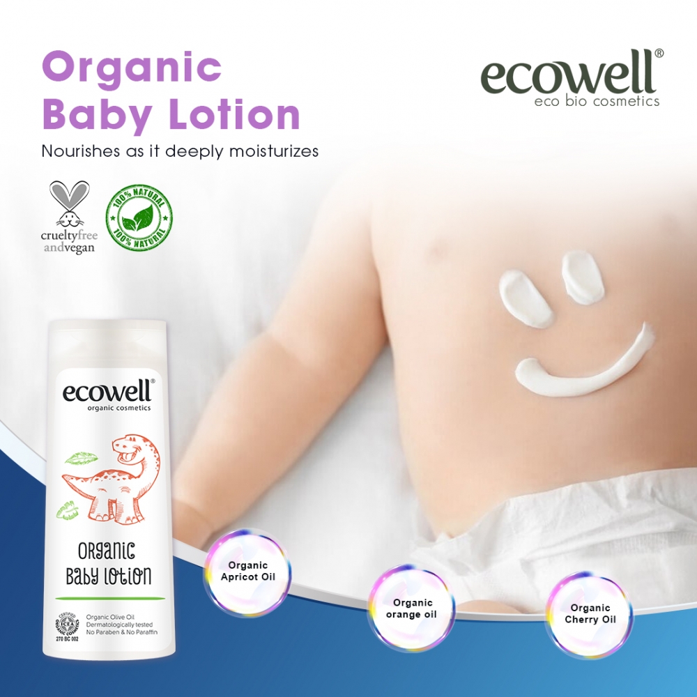 ORGANIC BABY LOTION 300ML