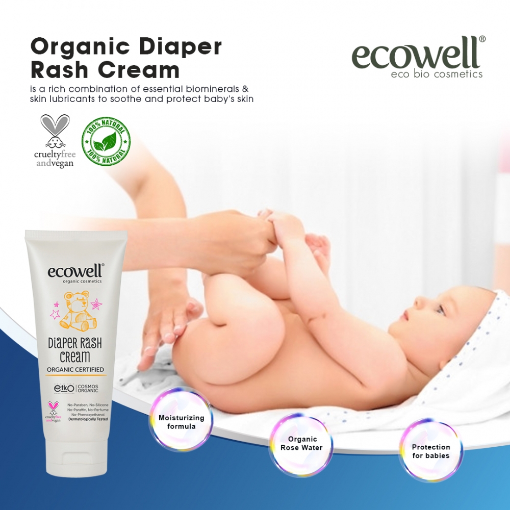 ORGANIC DIAPER RASH CREAM 100ML