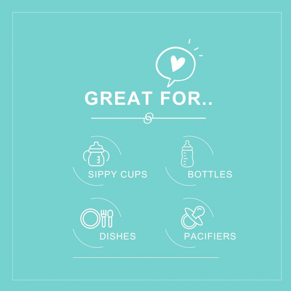 ORGANIC BABY BOTTLE & TOY CLEANER 500ML