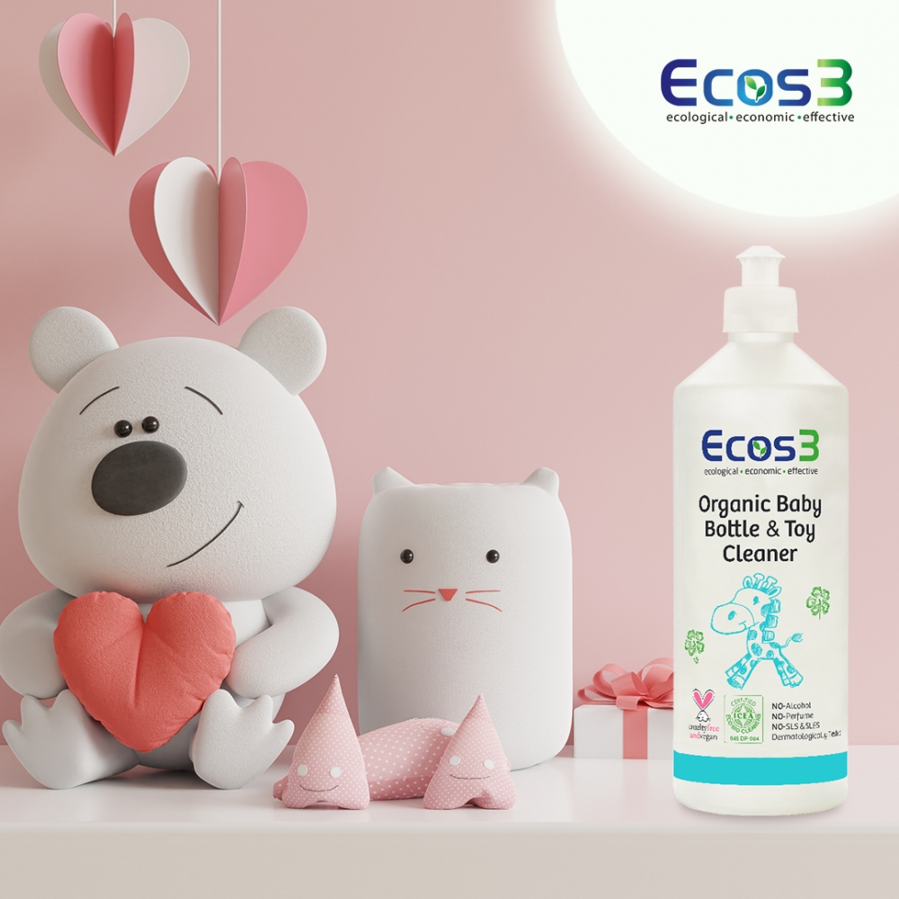 ORGANIC BABY BOTTLE & TOY CLEANER 500ML