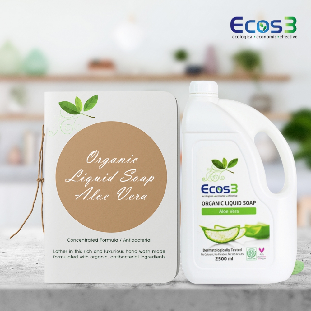 ORGANIC LIQUID SOAP (ALOE VERA) 2500ML