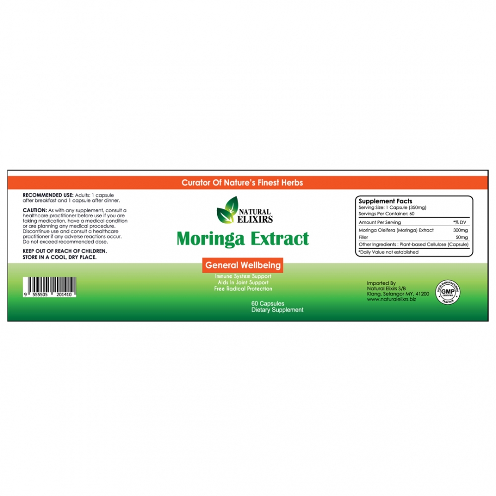 Moringa Extract 350mg