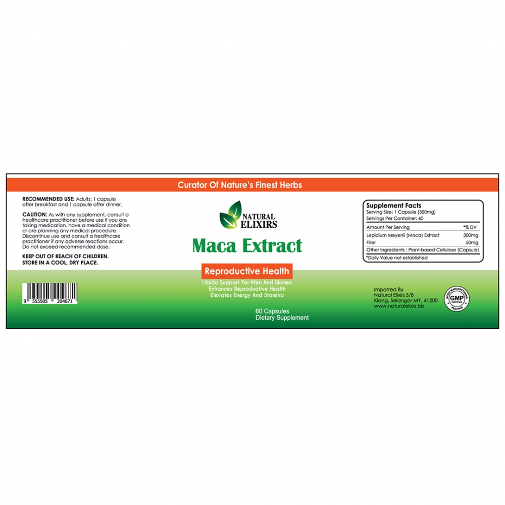 Maca Extract 350mg